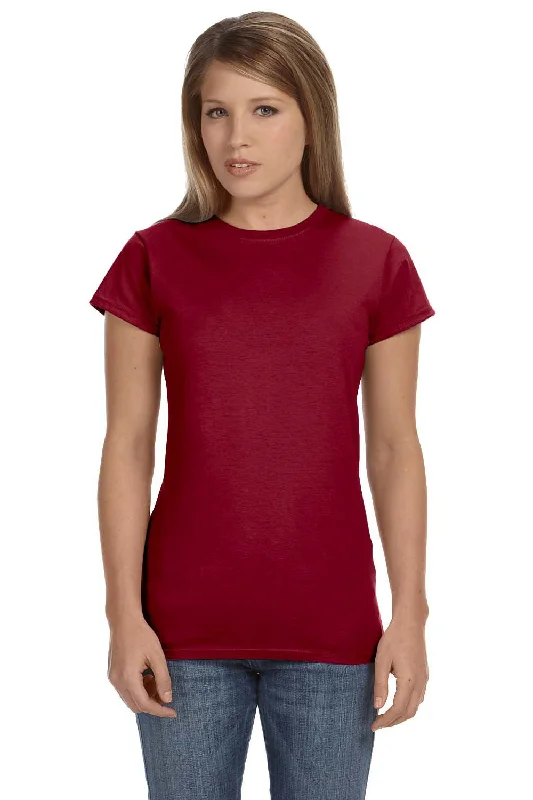 Goddess Outfit Gildan Womens Softstyle Short Sleeve Crewneck T-Shirt - Antique Cherry Red - Closeout