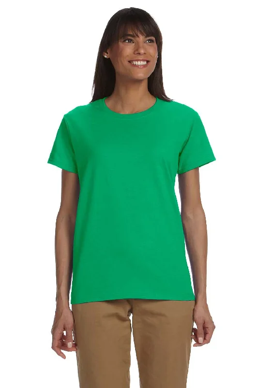 Summer Comfort Gildan Womens Ultra Short Sleeve Crewneck T-Shirt - Irish Green - Closeout