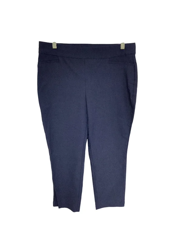 Relaxed Tops NWT Chico's Women's Capri Navy 1.5=10