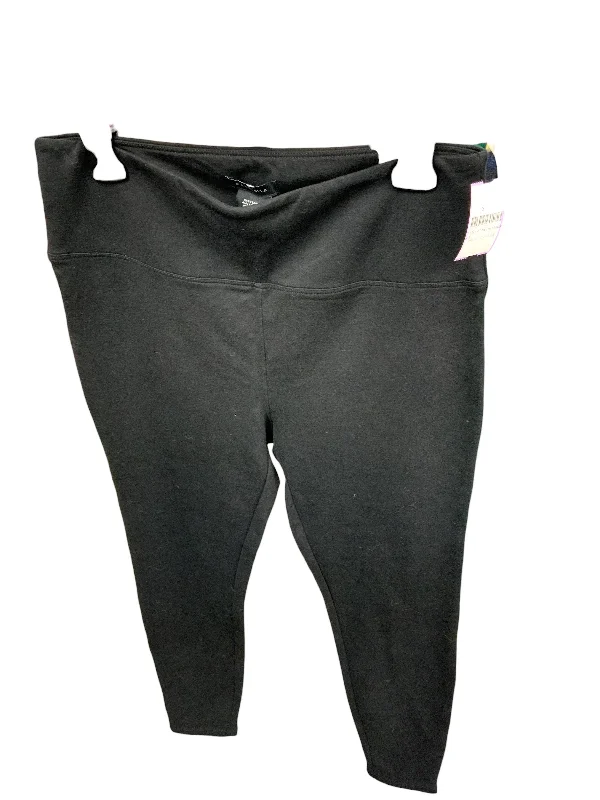 Chic Relaxation NWT Max & Mia Terry Legging Black L
