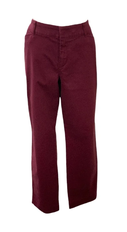 Cute Design Old Navy Women's Pants Maroon 12
