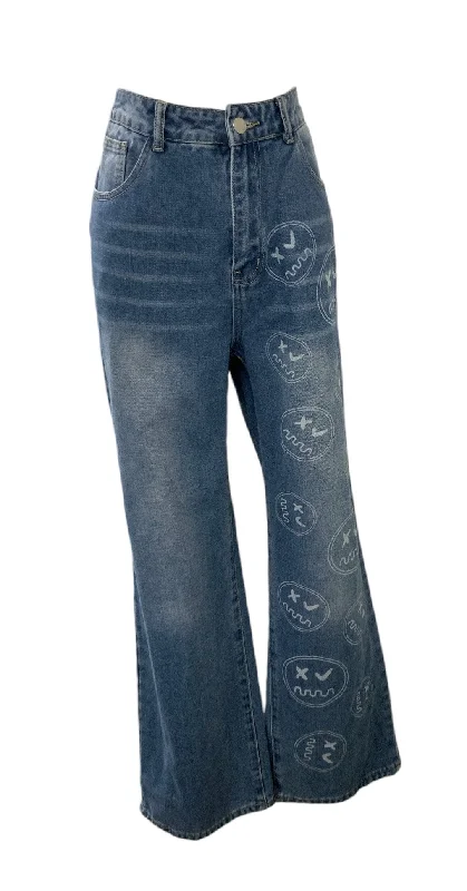 Fashion Design Shein Women's Jeans Blue L