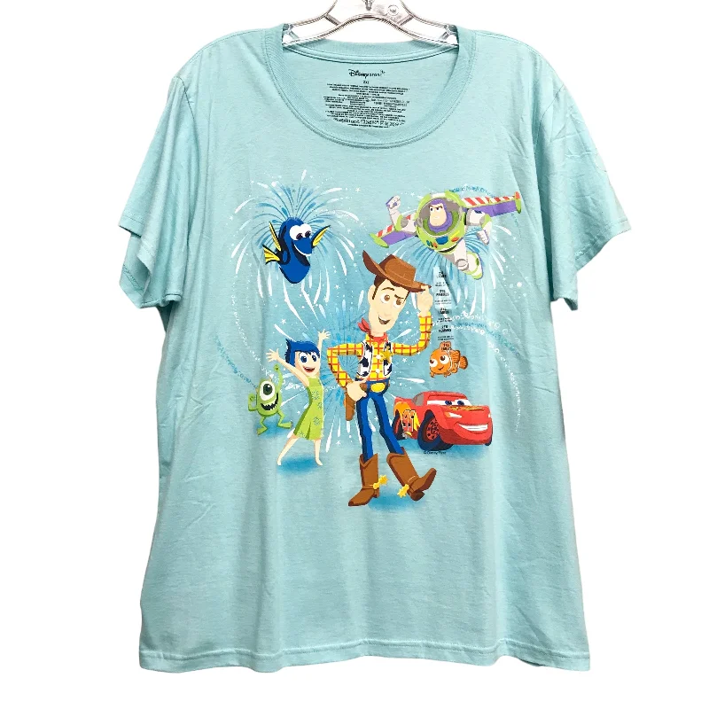 Classic Series Top Ss By Disney Store In Blue, Size:2X