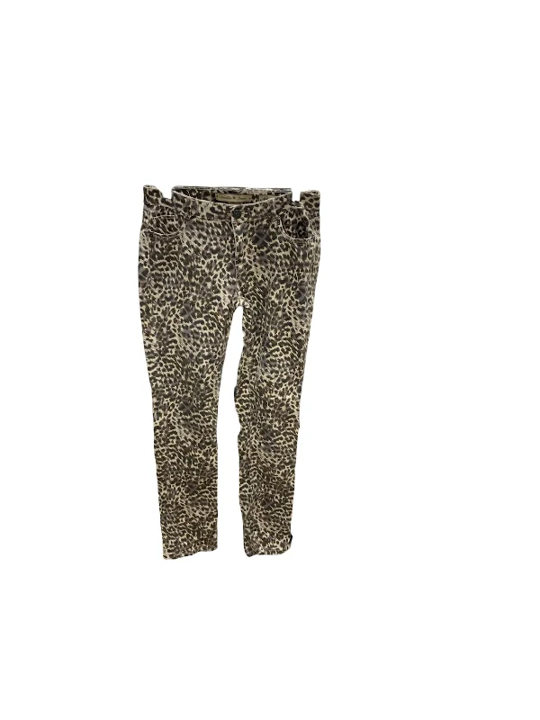End Of The Year Vanilla Jeans Animal Print Skinny  4