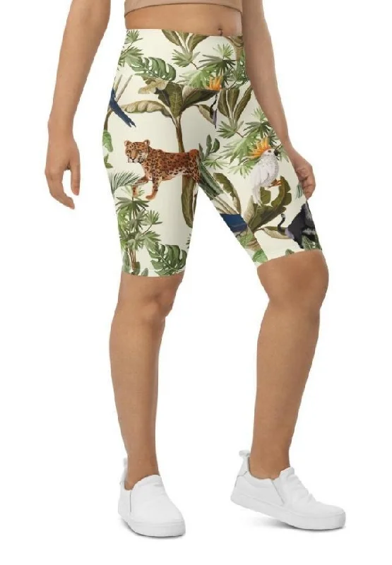 Personalized Design Animal Kingdom Biker Shorts