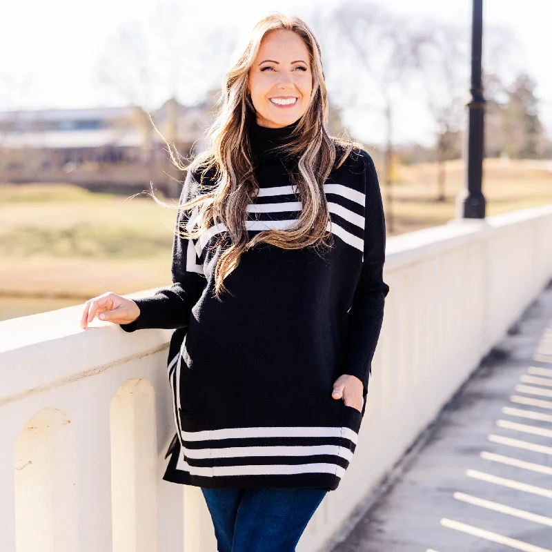 Casual Chic Looks Anything For My Baby Tunic, Black