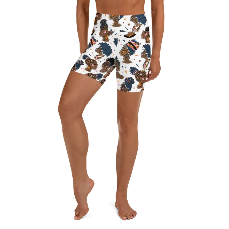 Everyday Chic Beautiful People Yoga Shorts