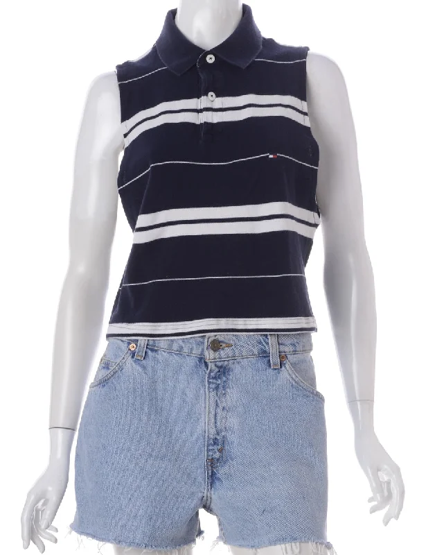 Party Wear Label Upcycled Tommy Hilfiger Eva Polo Vest