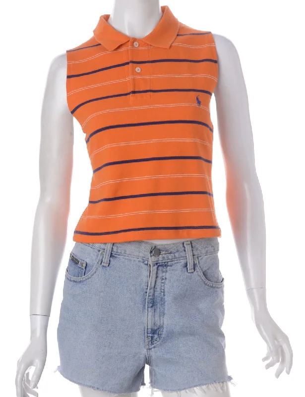 Comfortable Looks Label Upcycled Ralph Lauren Eva Polo Vest