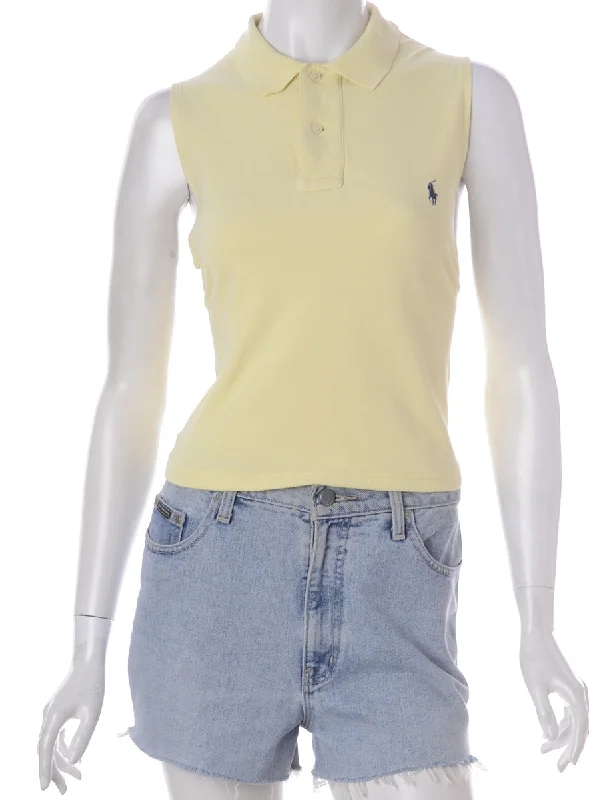 Fresh Comfort Label Upcycled Ralph Lauren Eva Polo Vest