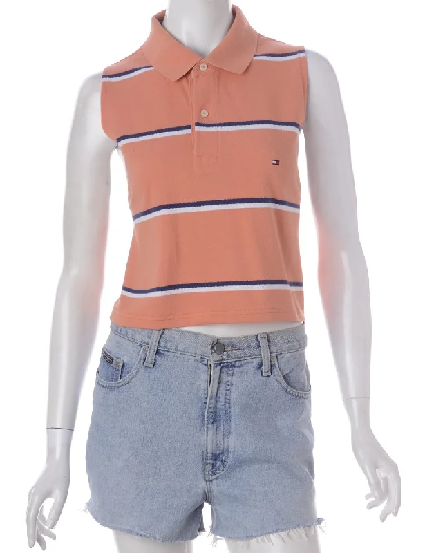 Elegant And Elegant Label Upcycled Tommy Hilfiger Eva Polo Vest