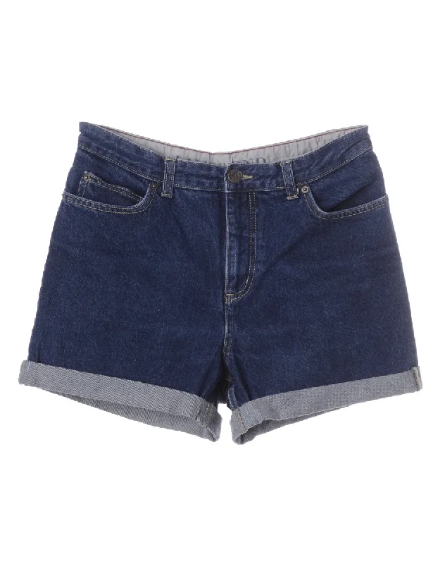 Fashion Comfort Label Willow Rolled Hem Denim Shorts