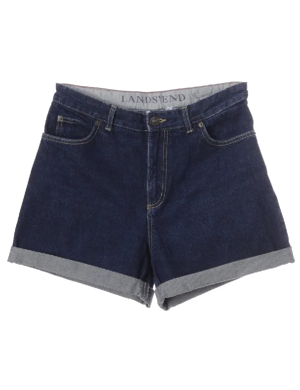 Stylish Jackets Label Willow Rolled Hem Denim Shorts
