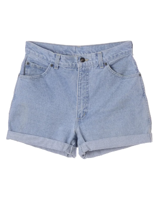 Cozy Fashion Label Willow Rolled Hem Denim Shorts
