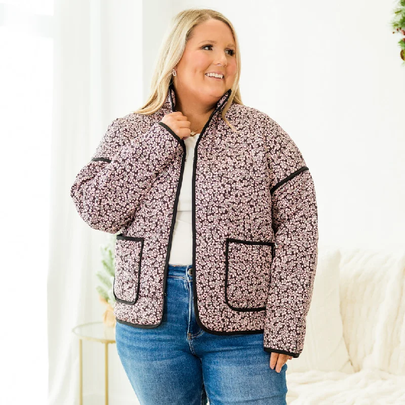 Comfortable And Simple Cozy Meadow Jacket, Black