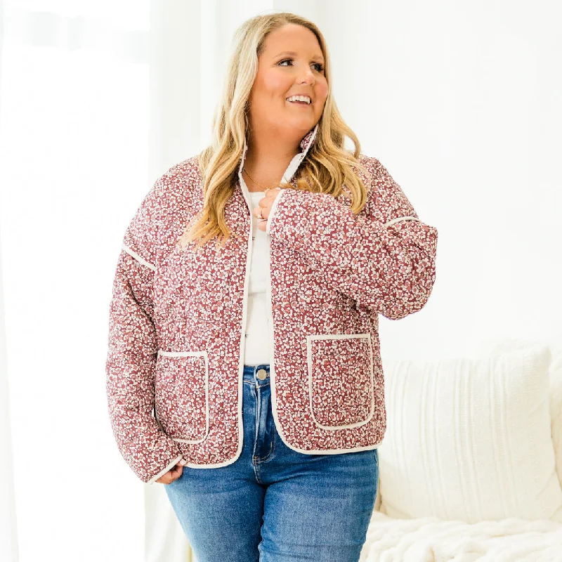 Classic Series Cozy Meadow Jacket, Maroon
