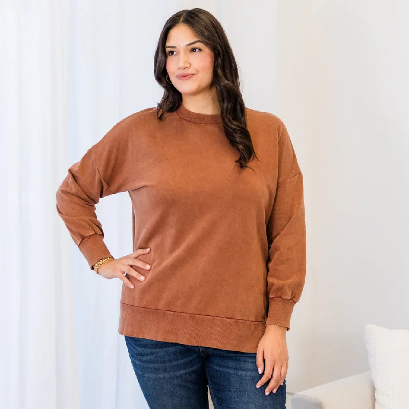 Sports Cool Cozy Pullover, Caramel