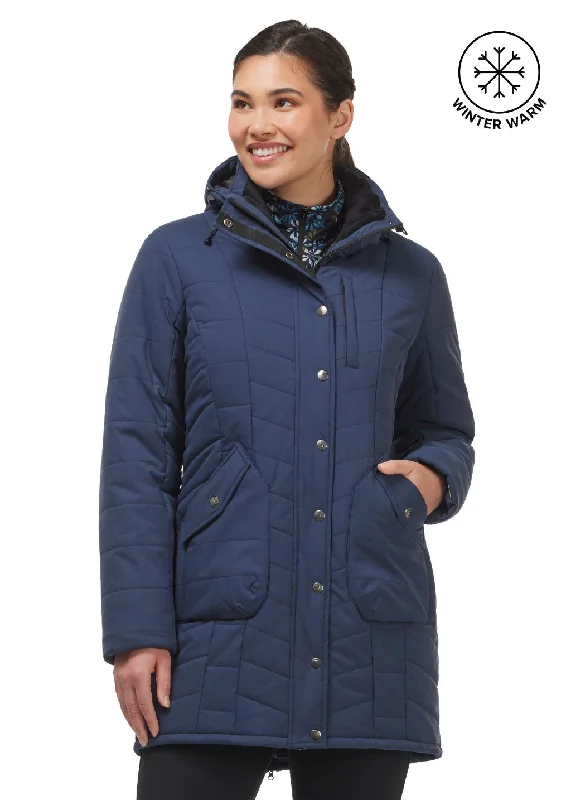Warm Comfort Elevation Insulated Winter Equestrian Jacket