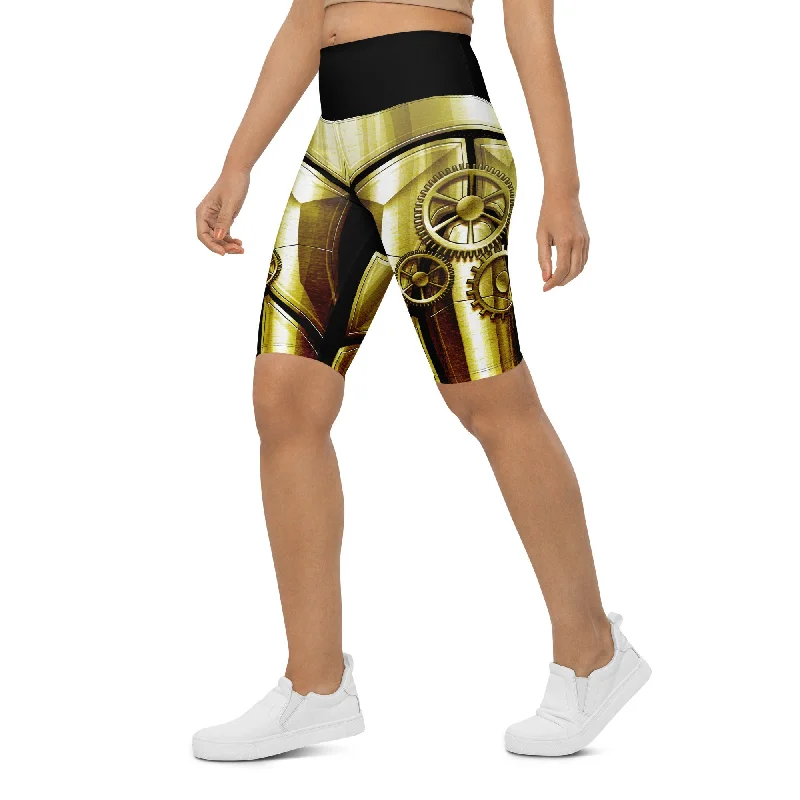 Fresh Wear Golden Machine Biker Shorts