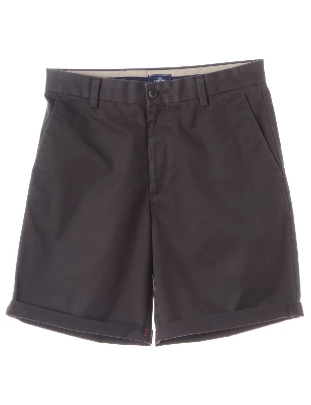 Stylish Fit Label Tommy Roll Hem Shorts