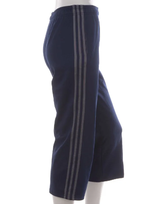 Urban Sense Label Upcycled Adidas Mel Cropped Track Pants
