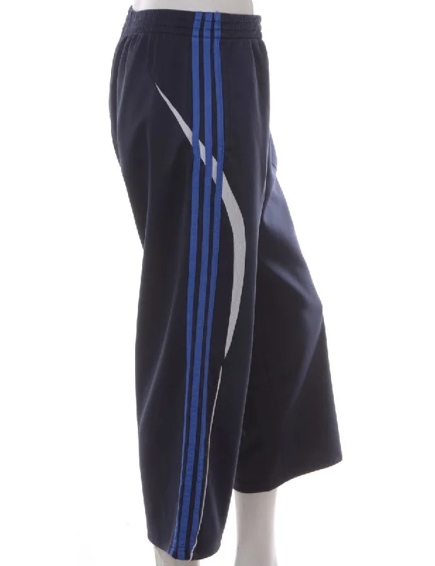 Avant-garde Design Label Upcycled Adidas Mel Cropped Track Pants