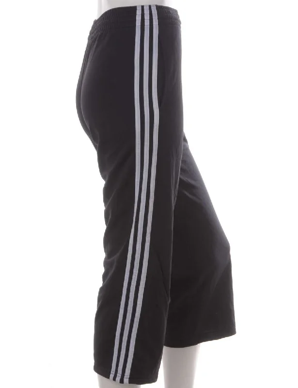Elegant Design Label Upcycled Adidas Mel Cropped Track Pants