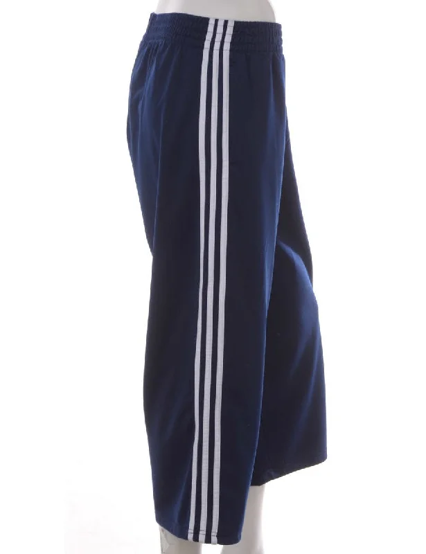 New Season Series Label Upcycled Adidas Mel Cropped Track Pants