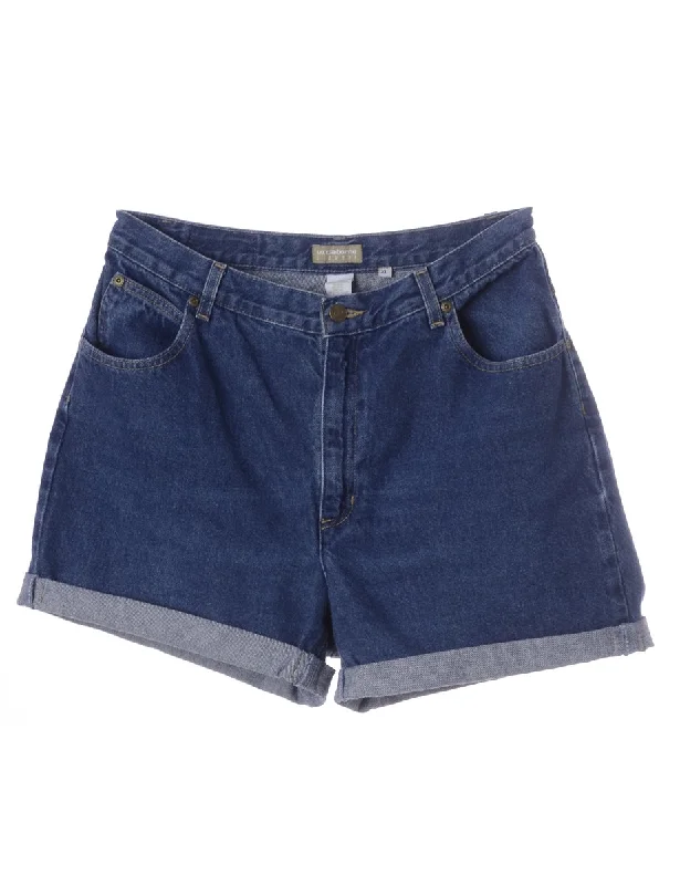 Comfortable Tops Label Willow Rolled Hem Denim Shorts