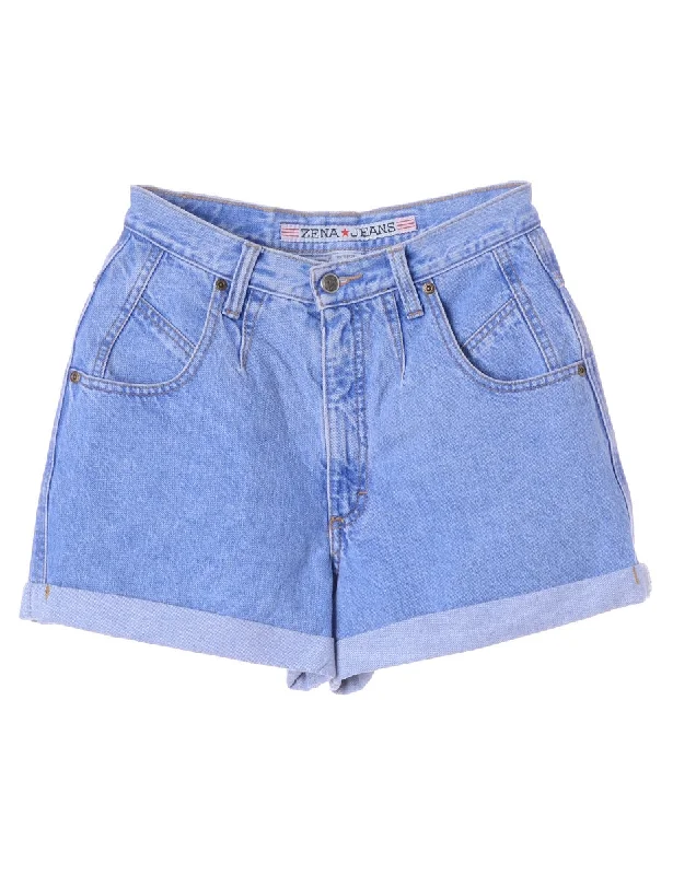 Warm And Comfortable Label Willow Rolled Hem Denim Shorts