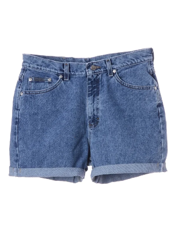 Personalized Clothing Label Willow Rolled Hem Denim Shorts
