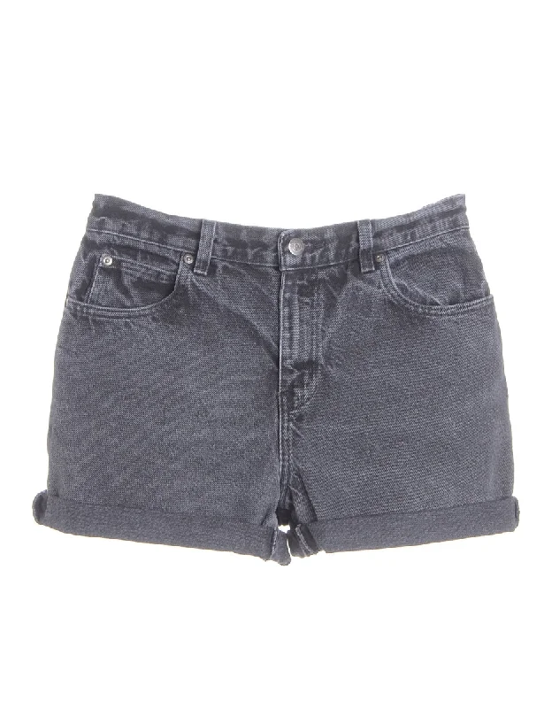 High-end Customization Label Willow Rolled Hem Denim Shorts