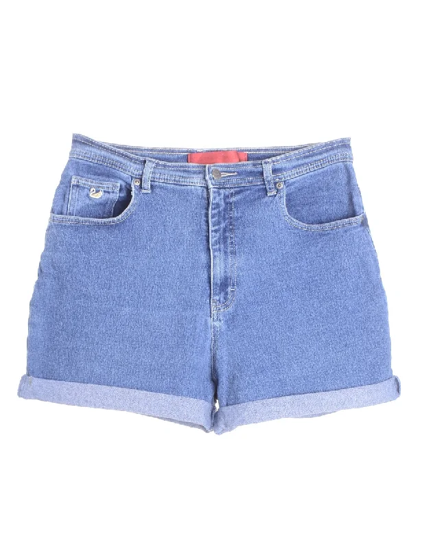 Body Design Label Willow Rolled Hem Denim Shorts
