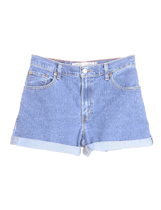 Design Must-have Label Willow Rolled Hem Denim Shorts
