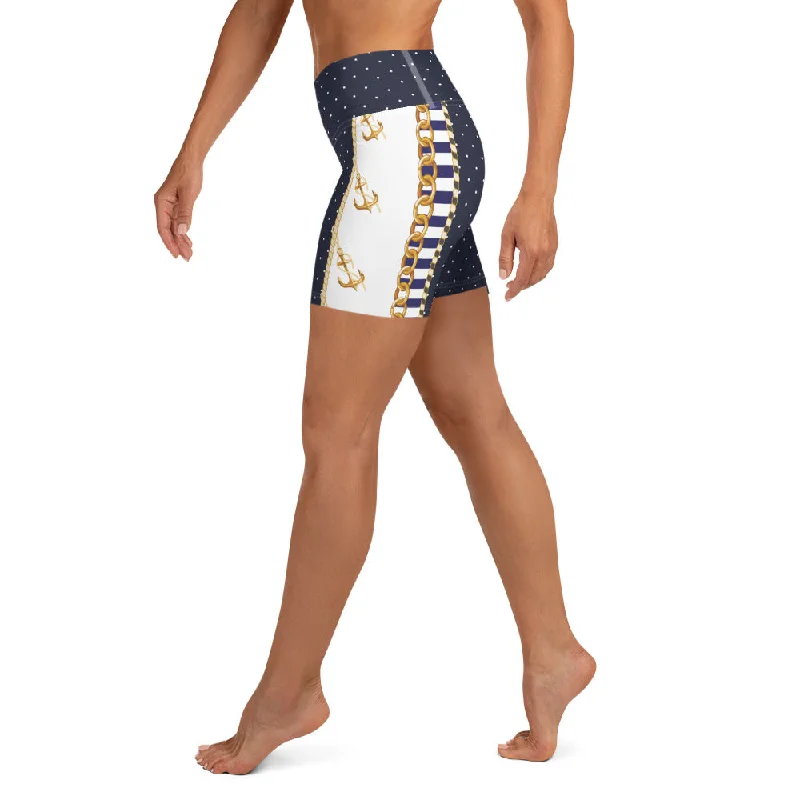 Relaxed Wear Luxury Resort Yoga Shorts