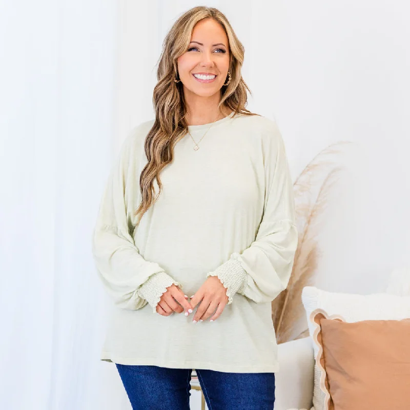 Chic Lounge Princess And The Popper Top, Gray