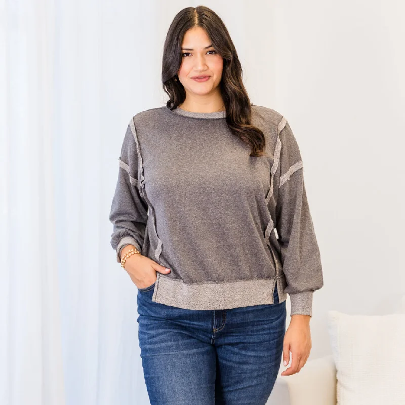 Moisture wicking Secrets From A Girl Sweater, Black