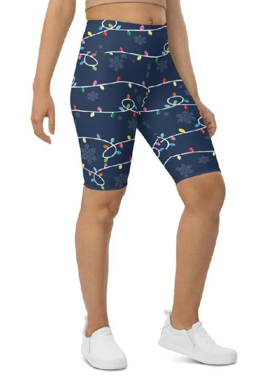 Fashionable In The Times So Festive Christmas Biker Shorts