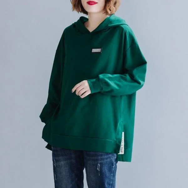 Daily Comfort Winter Women Casual Hoodies New 2020 Loose Comfortable Female Thick Hooded Sweatshirt